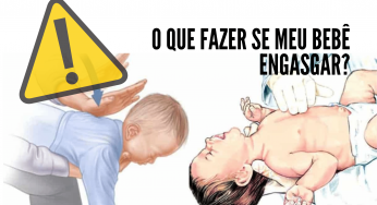 O que fazer se meu bebê engasgar?